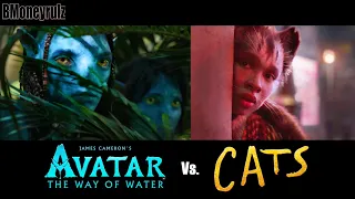 AVATAR THE WAY OF WATER Trailer Side-by-Side w/ CATS