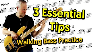 3 Killer Tips For Better Walking Bass Skills