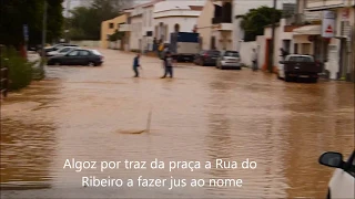 Cheias no Algarve, Flash Flood Portugal, Enxurrada em Tunes e Algoz