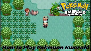 How to Play Pokemon Emerald on PC/Laptop
