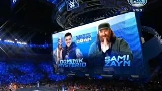 Dominik Mysterio vs Sami Zayn - WWE Smackdown 27/08/21 en Español