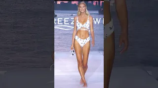 Veronika Rajek at Breezy Swim Swimwear Fashion Show Miami Swim Week