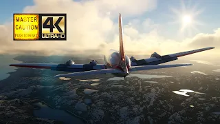 [DC6 World Tour][#64] Deer Lake CYDF ✈ BGSF Kangerlussuaq (PMDG Douglas DC-6A | MSFS 4K)