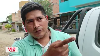 Denuncia que uno de sus vecinos lo amenaza con machete y arma de fuego