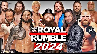 WWE Royal Rumble 2024 Men's Royal Rumble Early Entry Prediction!