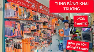 [SALE 20% 25%]TỪNG BỪNG KHAI TRƯƠNG GIAN HÀNG ĐỒ NGHỀ  KAPUSI JAPAN . FRESHIP 250K 0378539922 (17/5)