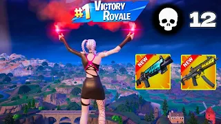12 Elimination Solo Vs Squads Gameplay Wins (NEW Fortnite Chapter 5!)