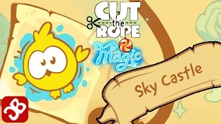 Cut the Rope: Magic - Sky Castle (By ZeptoLab) - 3 Star Walkthrough