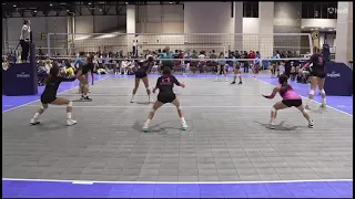 Absolute 15-1s vs. Vibe VBC 15's Rebels Hitting Highlights