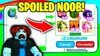 😱 This *SPOILED NOOB* BEGGED For PETS AND THIS HAPPENED... | Pet Simulator X