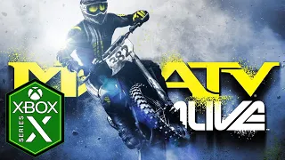 MX vs ATV Alive Xbox Series X Gameplay