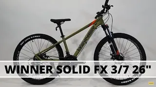 Огляд велосипеда WINNER SOLID FX 3/7 26"(2022)