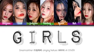 [AI COVER] Dreamcatcher (드림캐쳐) 'GIRLS' - Color Coded Han|Eng|PT-BR