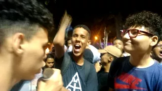 Primeira Batalha de rima na Praça Santa Tereza em Maceió Alagoas