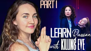 Learn Russian with TV-Series - explain Russian accent | Killing Eve