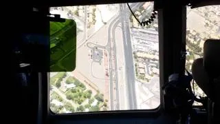 Overhead in a C-17.