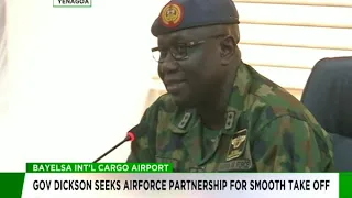 Bayelsa Airport - Dickson seeks Airforce support for smooth take off