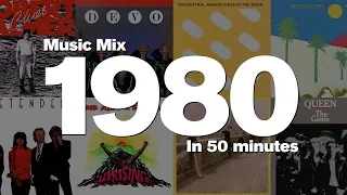 1980 in 50 minutes (old version) - Top hits including: Devo, OMD, The Cure, Pretenders and more!