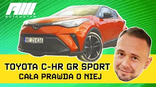 Toyota C-HR GR Sport 2.0. Sprawdzamy ile wart jest mały, modny japoński SUV ze 184-konną hybrydą