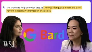 Bard AI Is Boring: Google Explains Why They Want It That Way | WSJ