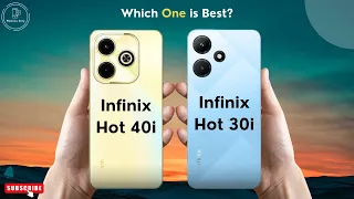 Infinix Hot 40i vs Infinix Hot 30i | New vs Old ⚡