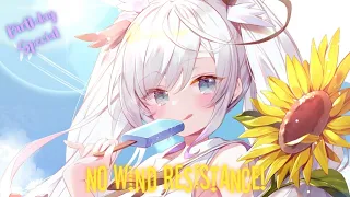 ｢Nightcore」🥮No Wind Resistance!🍰→ Kinneret [No Lyrics]🎂Birthday special🥳