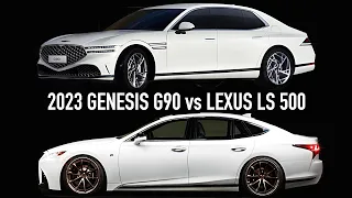 2023 Genesis G90 vs Lexus LS 500