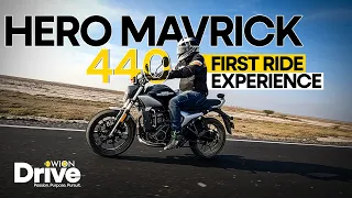 Hero Mavrick 440 First Ride Experience - Better than its Harley-Davidson sibling? | WION Drive