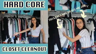 HARD CORE CLOSET CLEAN OUT (Marie Kondo would be proud)