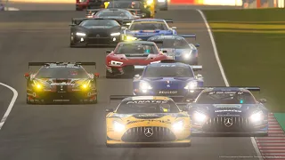 Daily Race B around Catalunya featuring Gr.3 cars. (Gran Turismo 7)