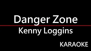 【KARAOKE PAPA】Kenny Loggins - Danger Zone  (only Music) [  BGM/Accompaniment  Music/水晶音樂]