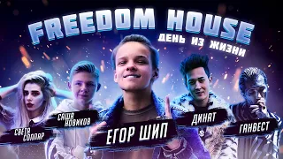 FREEDOM HOUSE: ЕГОР ШИП, АМИР, САША НОВИКОВ | ПРИЕХАЛ ГАНВЕСТ И ДИНАТ | День из Жизни #1