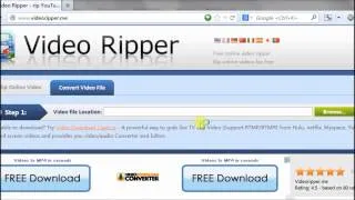 Free convert videos to or from MP4, AVI, WMV, FLV, etc