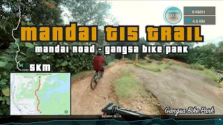 5KM Mandai T15 Trail to Gangsa Bike Park Chill Ride | MTB Trail Singapore