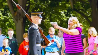 Why You Never Mess With a Guard Of The Tomb Of The Unknown Soldier