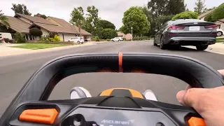 Mclaren 24v GoKart Test