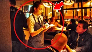 A MILLIONAIRE MISTREATED A POOR FAMILY... BUT THE WAITRESS DID THIS