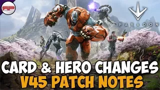 Paragon V45 | Patch Notes Review