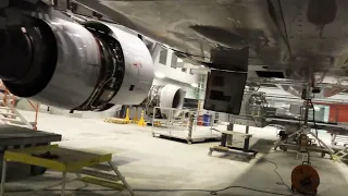 Airbus A320 main landing gear extension and retraction.