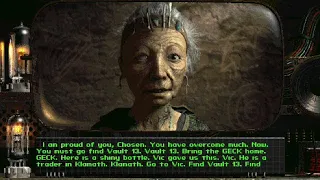 Fallout 2 Low IQ Chosen One Begins The Quest