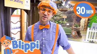 Blippi Visits Museums For Children! | Blippi | Cars, Trucks & Vehicles Cartoon | Moonbug Kids