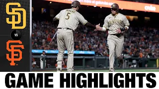 Padres vs. Giants Game Highlights (8/29/22) | MLB Highlights