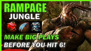 This is HOW YOU EXCEL IN EARLY GANKS with RAMAPAGE! - Predecessor Jungle Commentary Gameplay