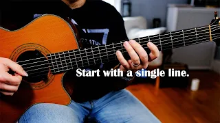 How to write a tight fingerstyle acoustic guitar groove