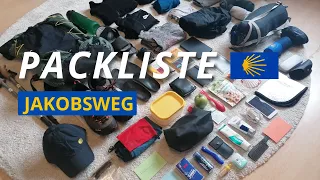 Jakobsweg Packliste 2024