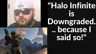 Crapgamer the Console War Grifter Claims Halo Infinite is a Downgrade