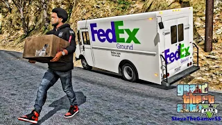 GTA 5 Mods|| Real Life Mods|| Delivery|| 4K