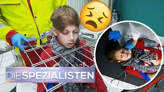 Beklemmende Situation 😣 Metallstäbe BOHREN sich in den HALS des Jungen 😱 ​| Die Spezialisten | SAT.1