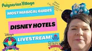 Let's Talk Disney Hotels! | Most Magical Guides Livestream