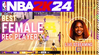 BEST FEMALE REC PLAYER ON NBA 2K24! AI IS THE KEY!